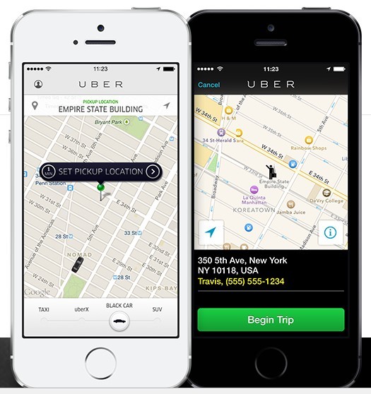 работа водителем убер uber такси
